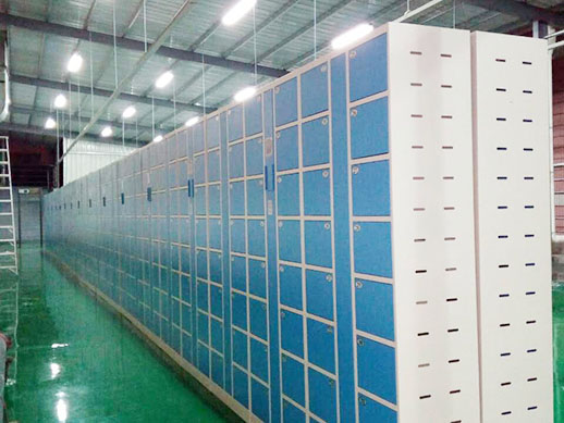 员工感应寄存柜