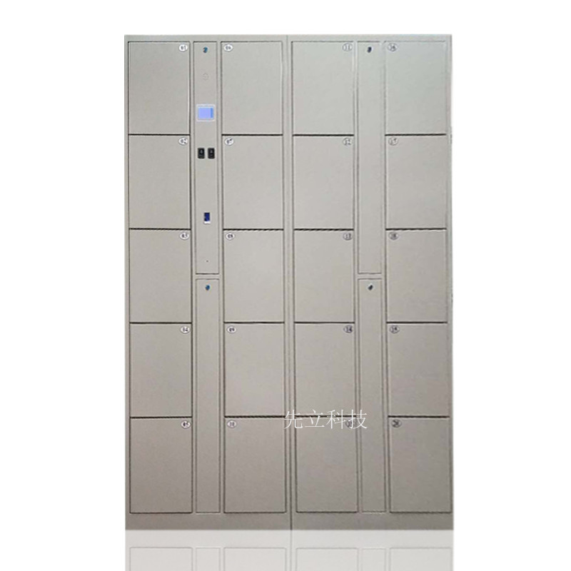 24门灰色指纹柜