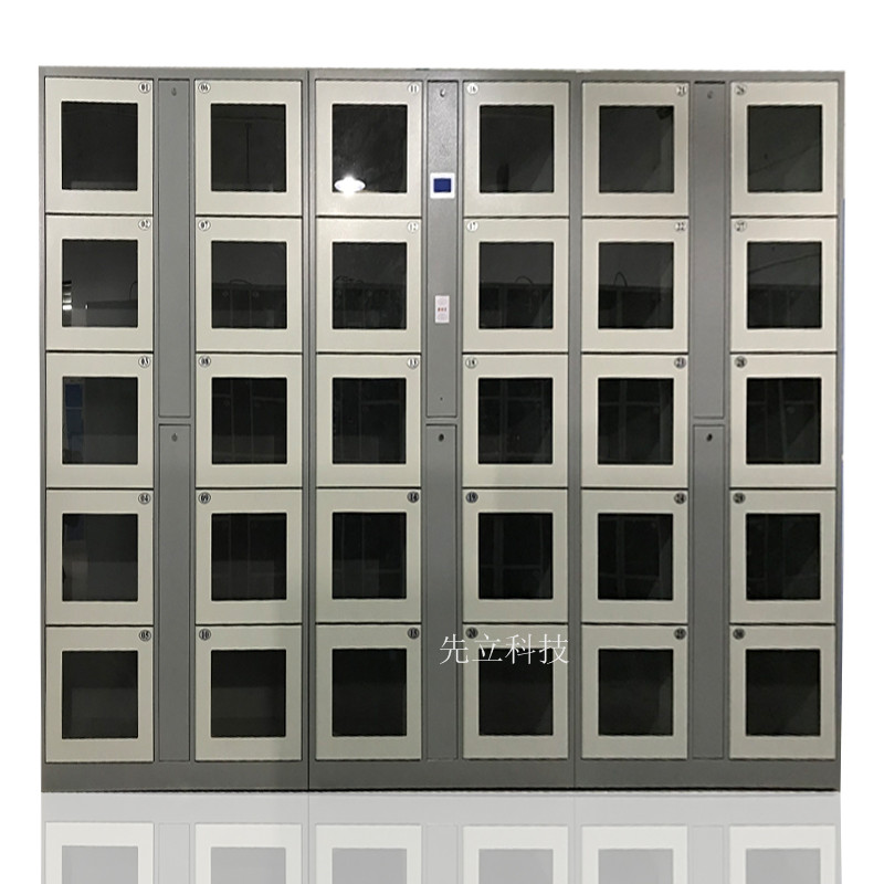 30门刷卡玻璃柜