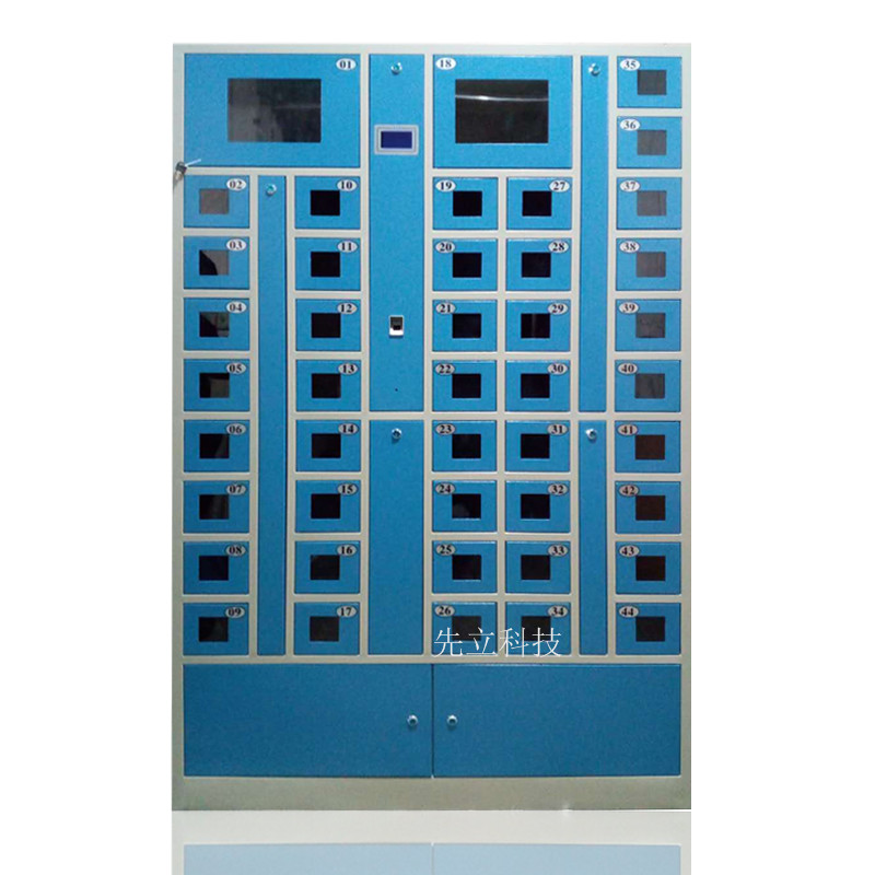 44门指纹玻璃手机柜